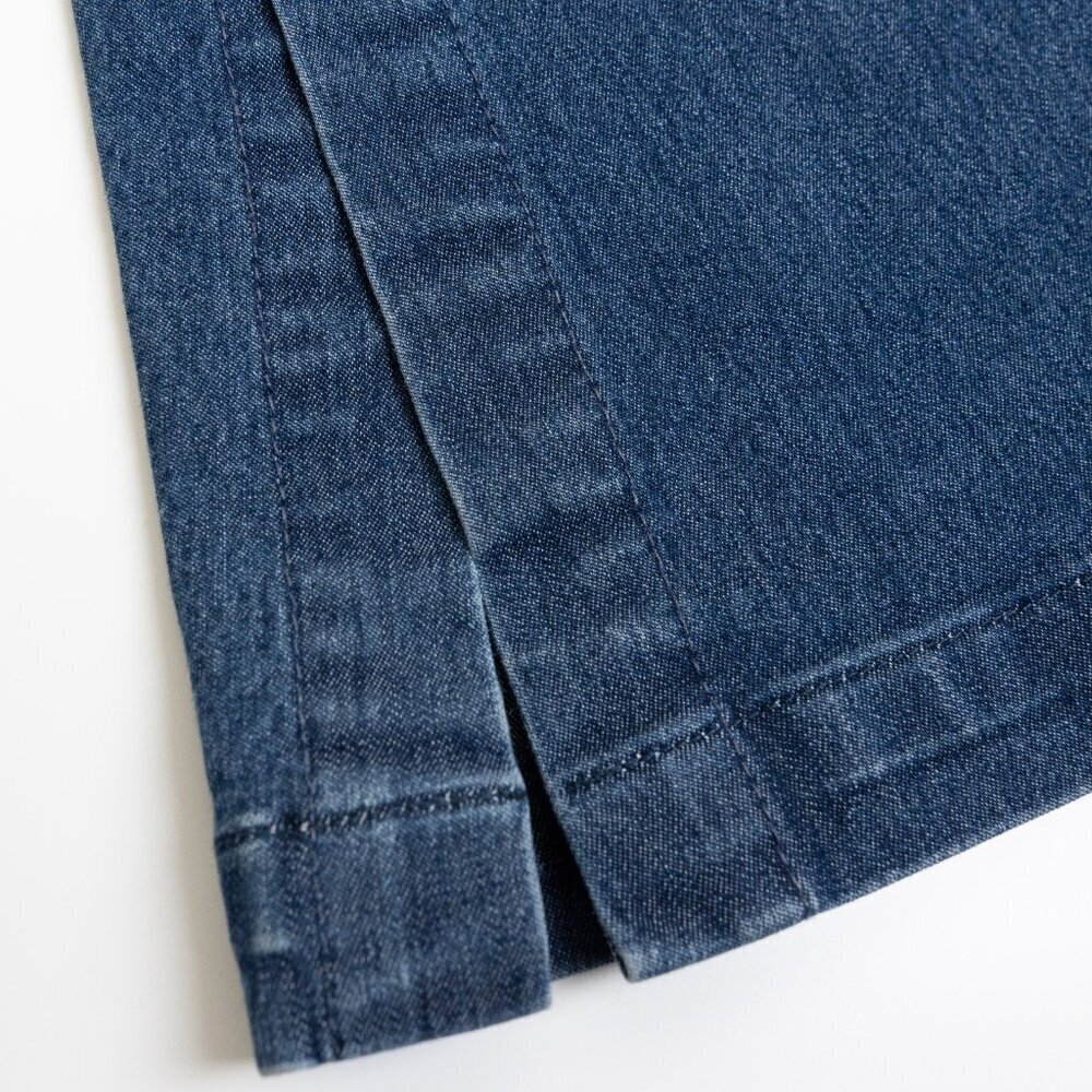Guess Jeans Flare Side Zip Stretchy Bootcut Y2K Mid Wash Blue Size 29 USA - Picture 8 of 15